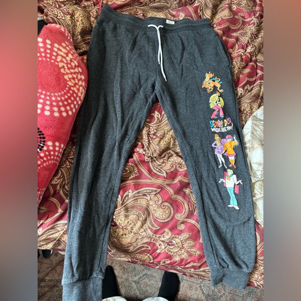 Kids Scooby-Doo Charcoal Joggers